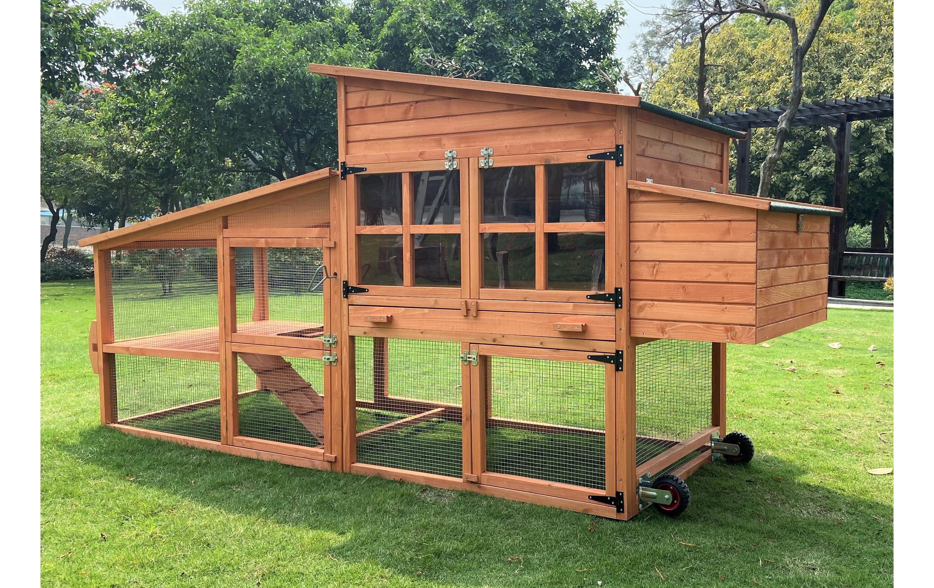 pethomes Kleintierstall Villa Arosa 260 x 95 x 150 cm
