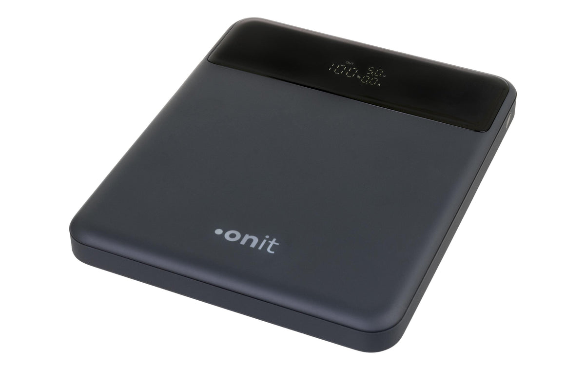 onit Powerbank pro 20000mAh PD slim 20000 mAh, 122.5W, schwarz