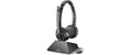Poly Savi 8220 DECT Duo,MS,D400 USB-A/C,Ba Headset with Base