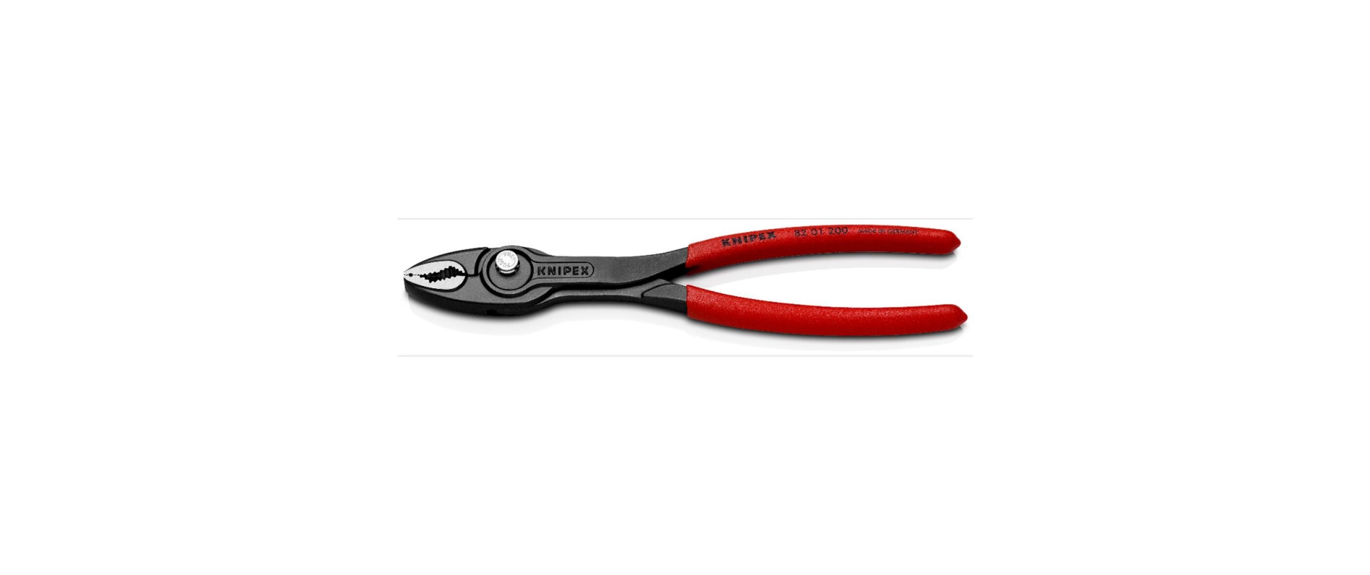 Knipex TwinGrip Frontgreifzange 200 mm bis Schlüsselweite 46 mm