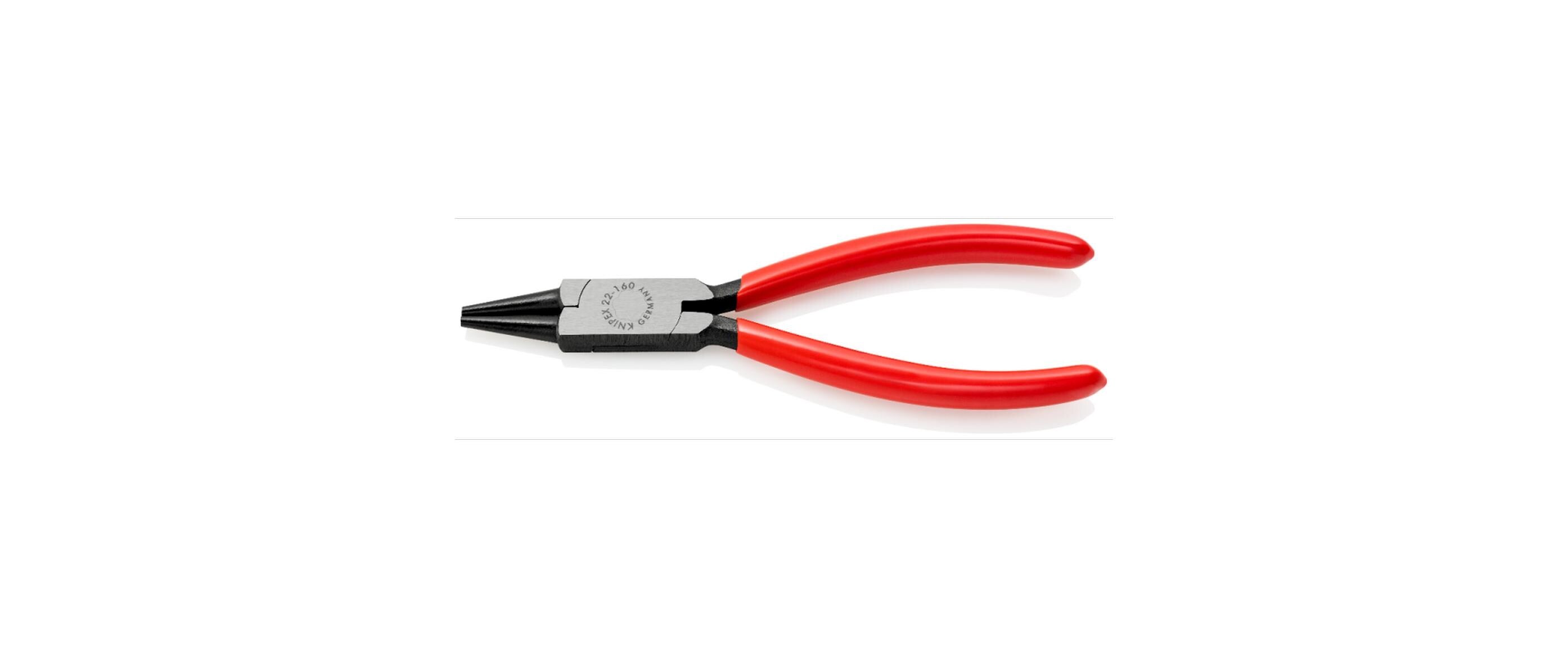 Knipex Rundzange 160 mm runde Backen