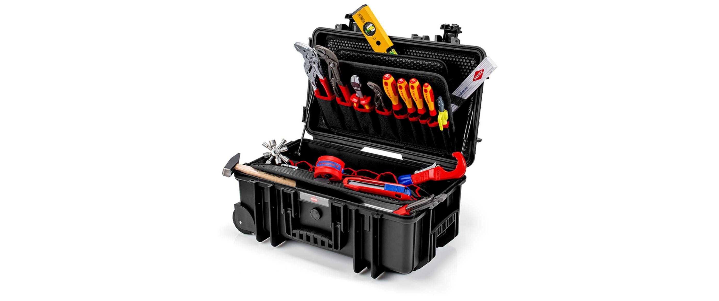 Knipex Werkzeugkoffer "Robust26" Sanitär Move Elektro