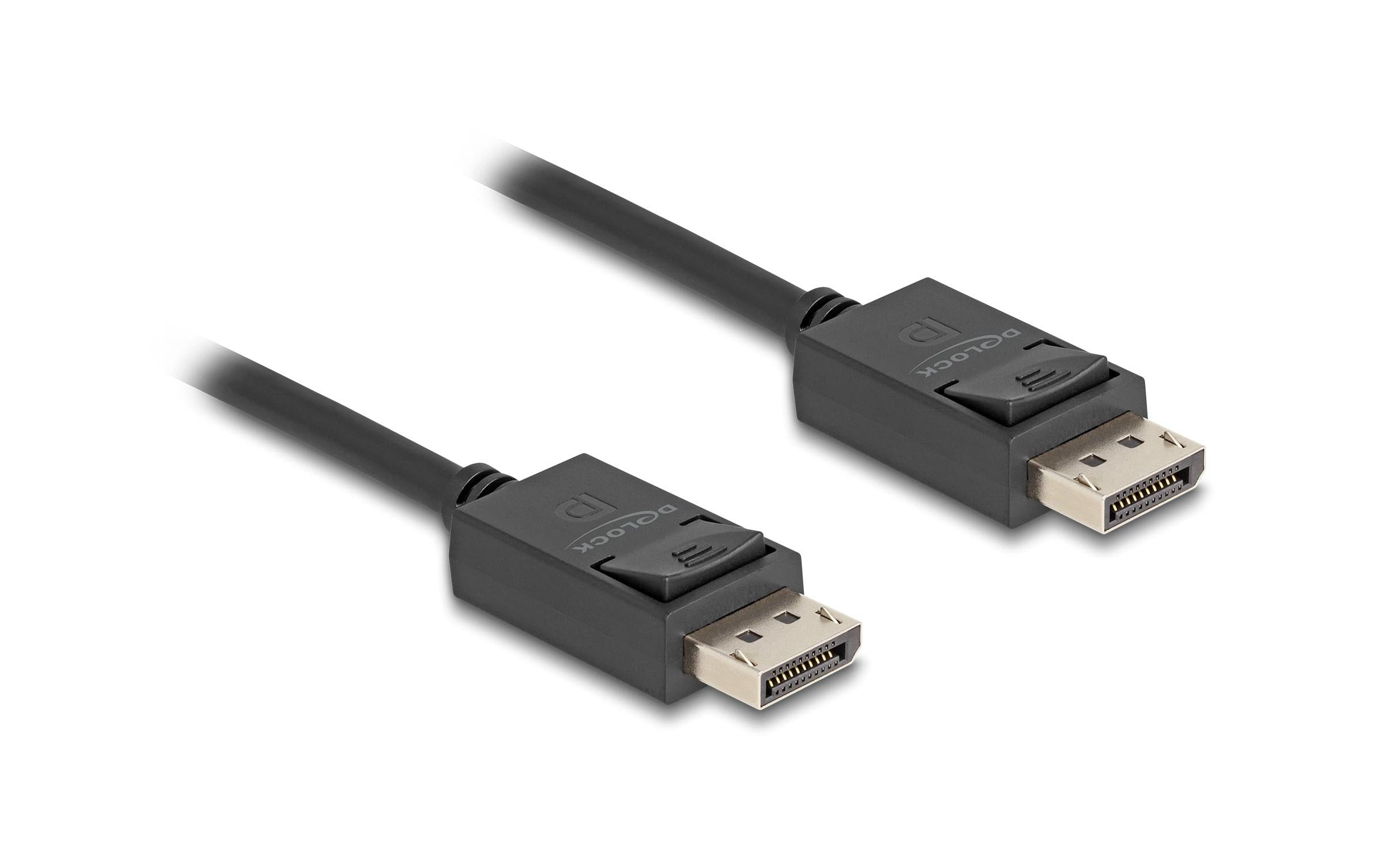 Delock DisplayPort Kabel 16K 30Hz, 40Gbps schwarz, 1m