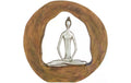 Eglo Dekoaufsteller Yoga Kemaman Polyresin, 28.5x6.3x27.2 cm (LxBxH)