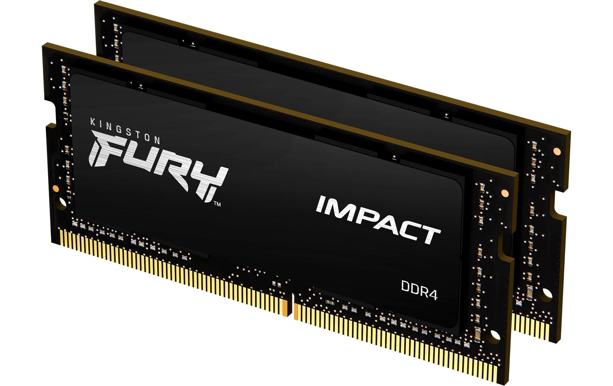 FURY Impact SO-DDR4 64GB 2-Kit 3200MT/s 2x 32GB, CL20, 1.2V, 260Pin