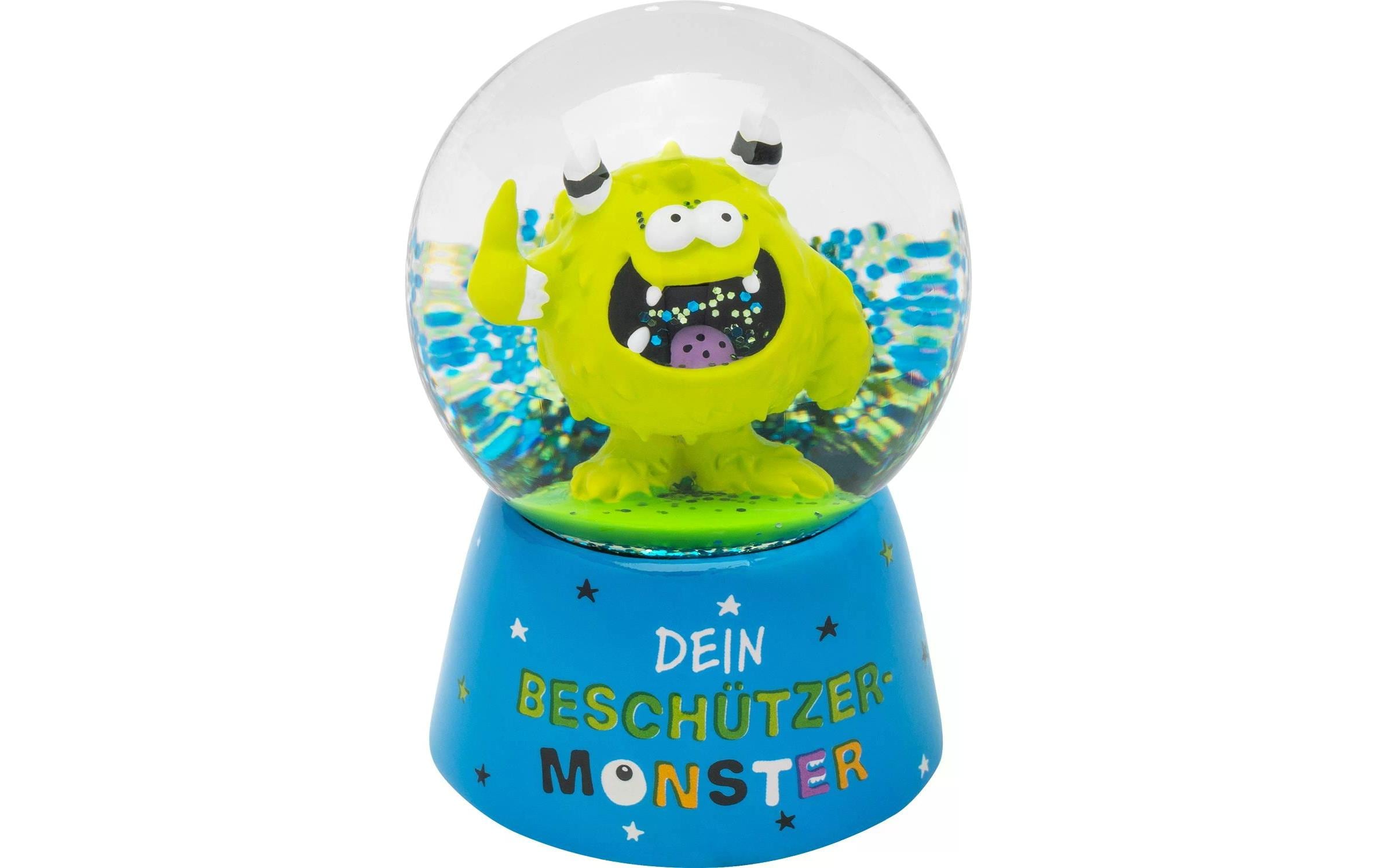 Sheepworld Schneekugel Monster 6.5 cm, mit Glitter, Polyresin