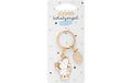 Sheepworld Schlüsselanhänger Schutzengel 8.5 cm, gold