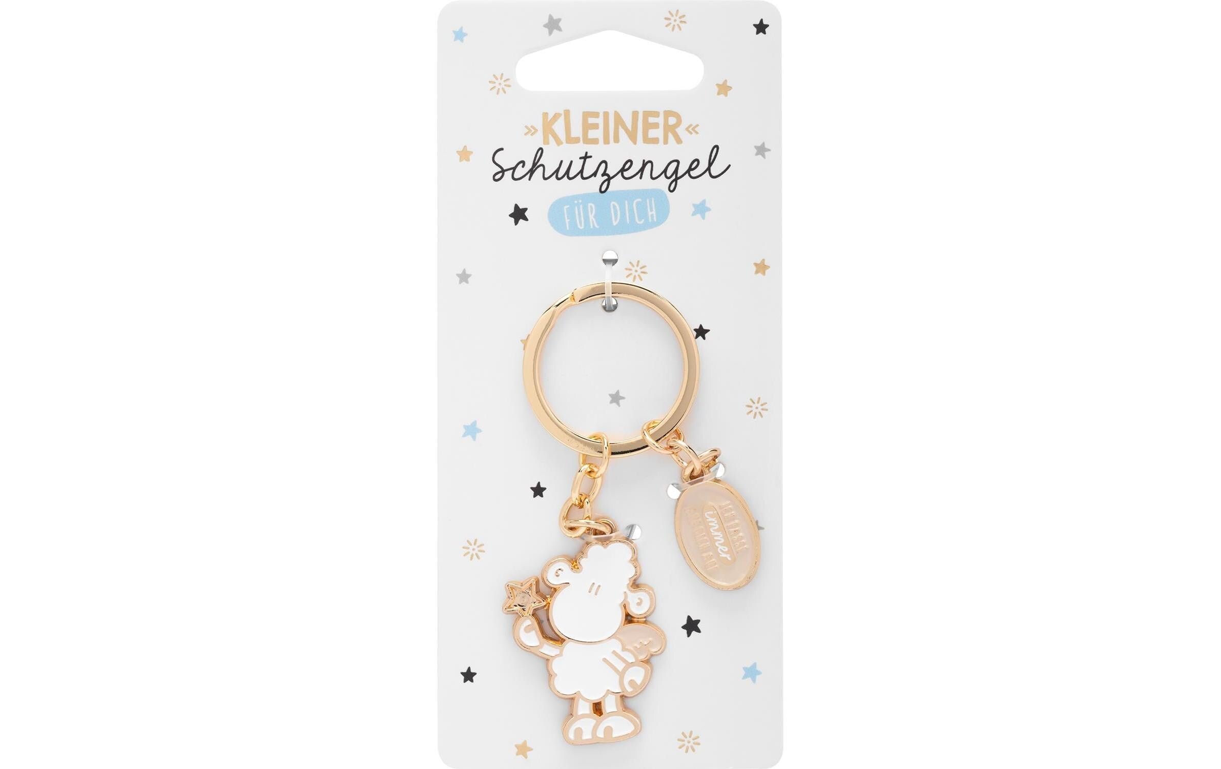 Sheepworld Schlüsselanhänger Schutzengel 8.5 cm, gold