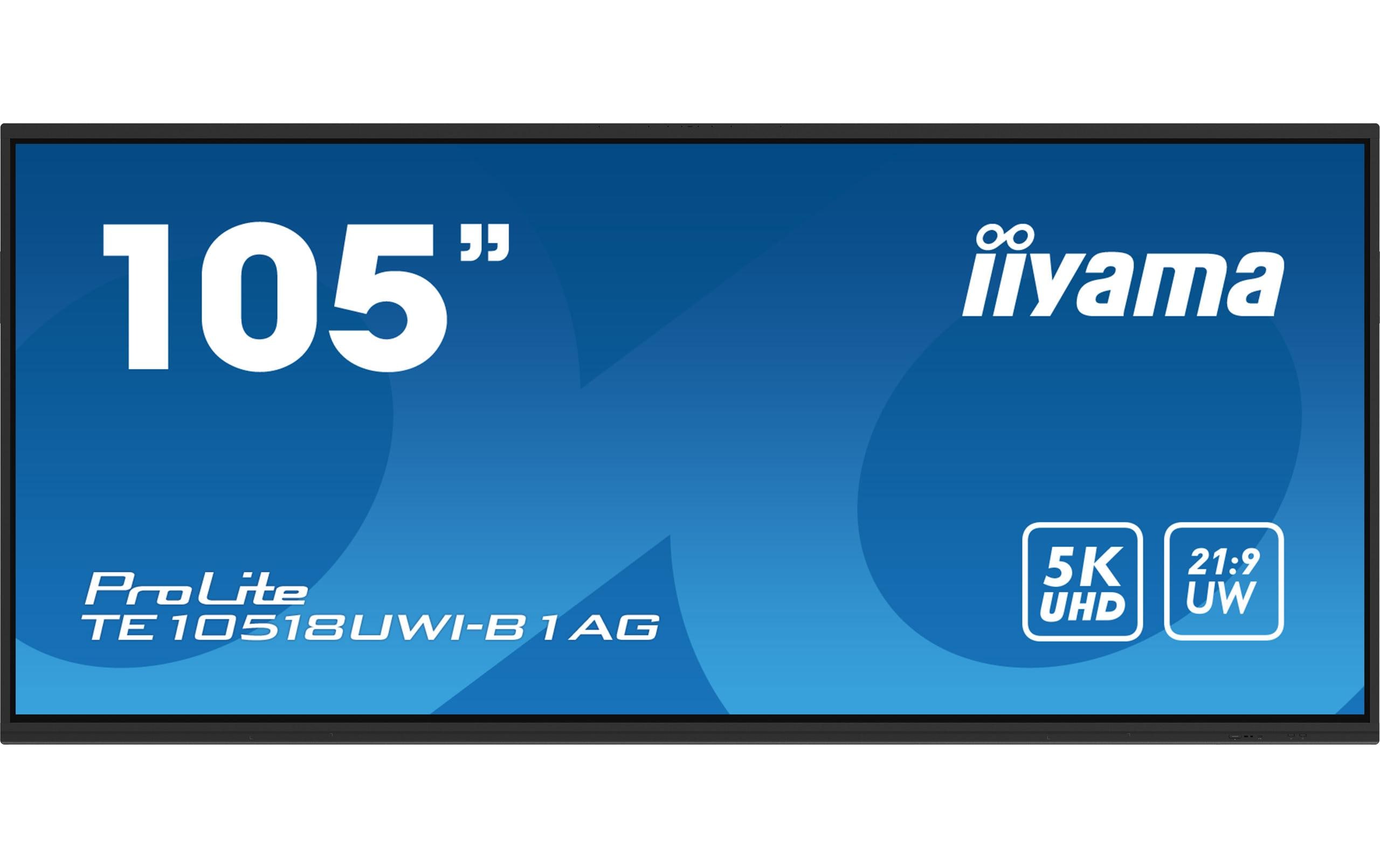 Iiyama TE10518UWI-B1AG 105" Touch, VA, UltraWide5K, 450cd, Android