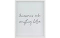 Eglo Bilderrahmen Renabie Basic Glas/MDF, 21.4x2.5x26.4 cm (LxBxH), Weiss