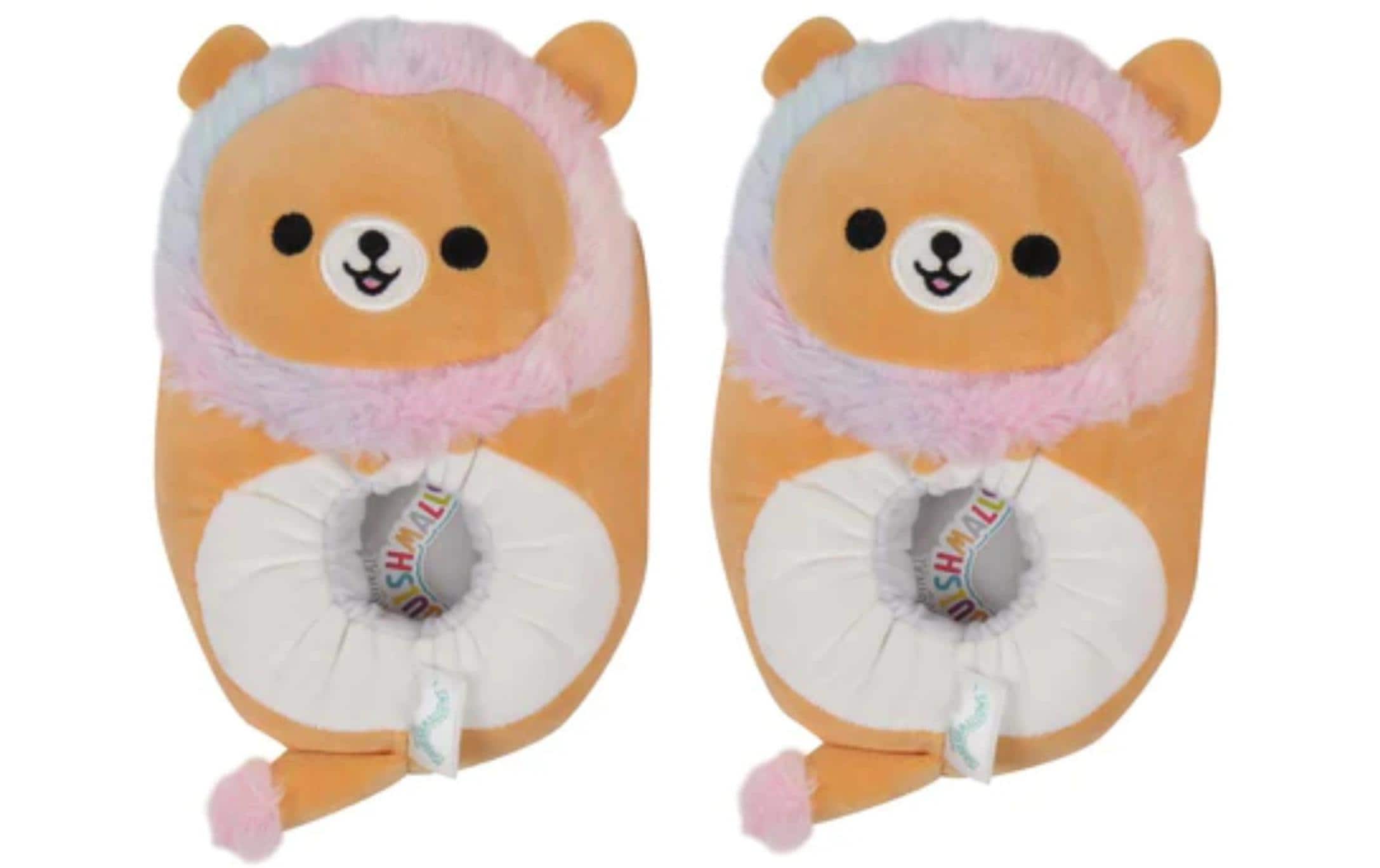 Squishmallows LEONARD Unisex Hausschuhe Grösse EU 29/30.5
