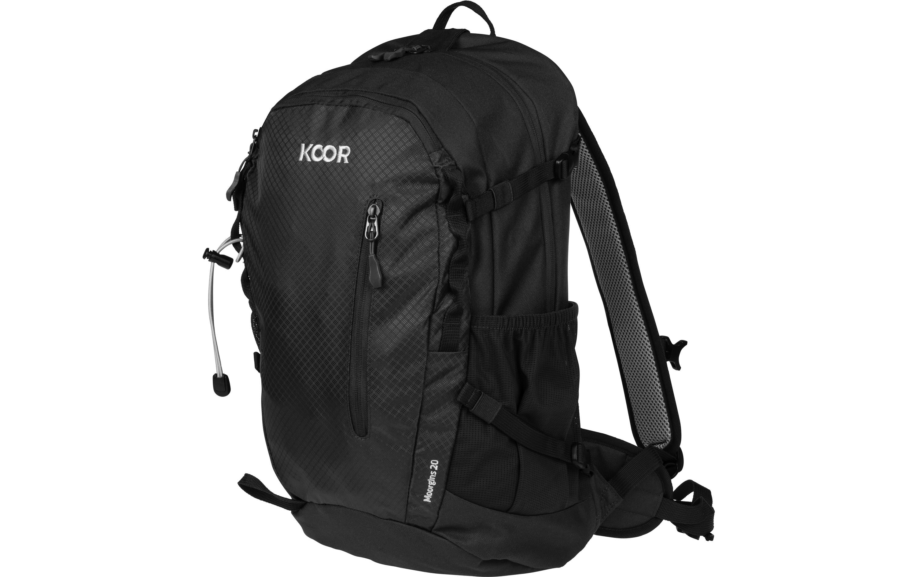 KOOR Wanderrucksack 20L schwarz 20L, schwarz
