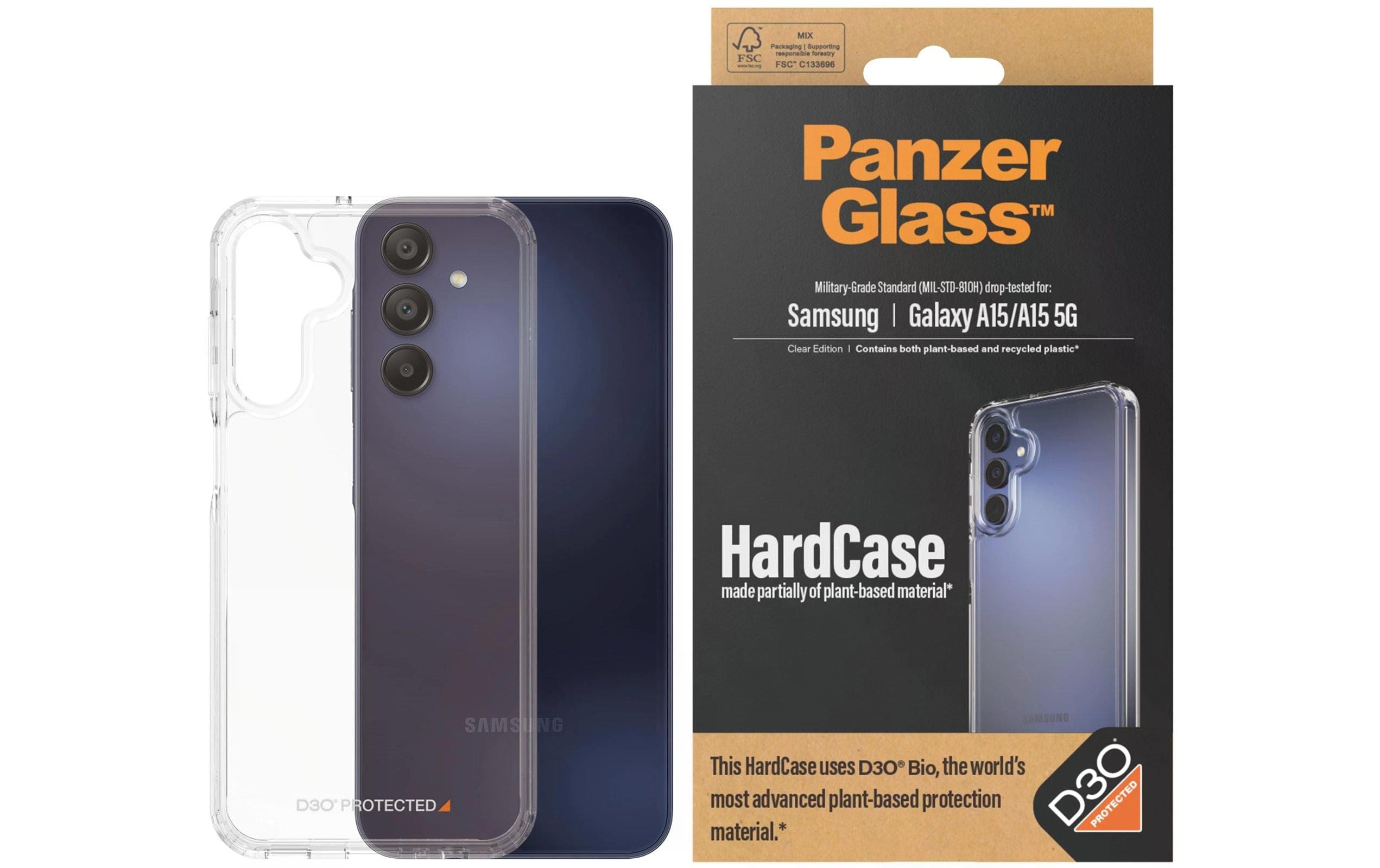 PanzerGlass Hardcase with D30 Transparent Galaxy A15 / A15 5G