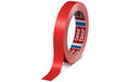 Tesa Premium Verpackungsklebeband 60404 PVC, rot, 66m x 19mm