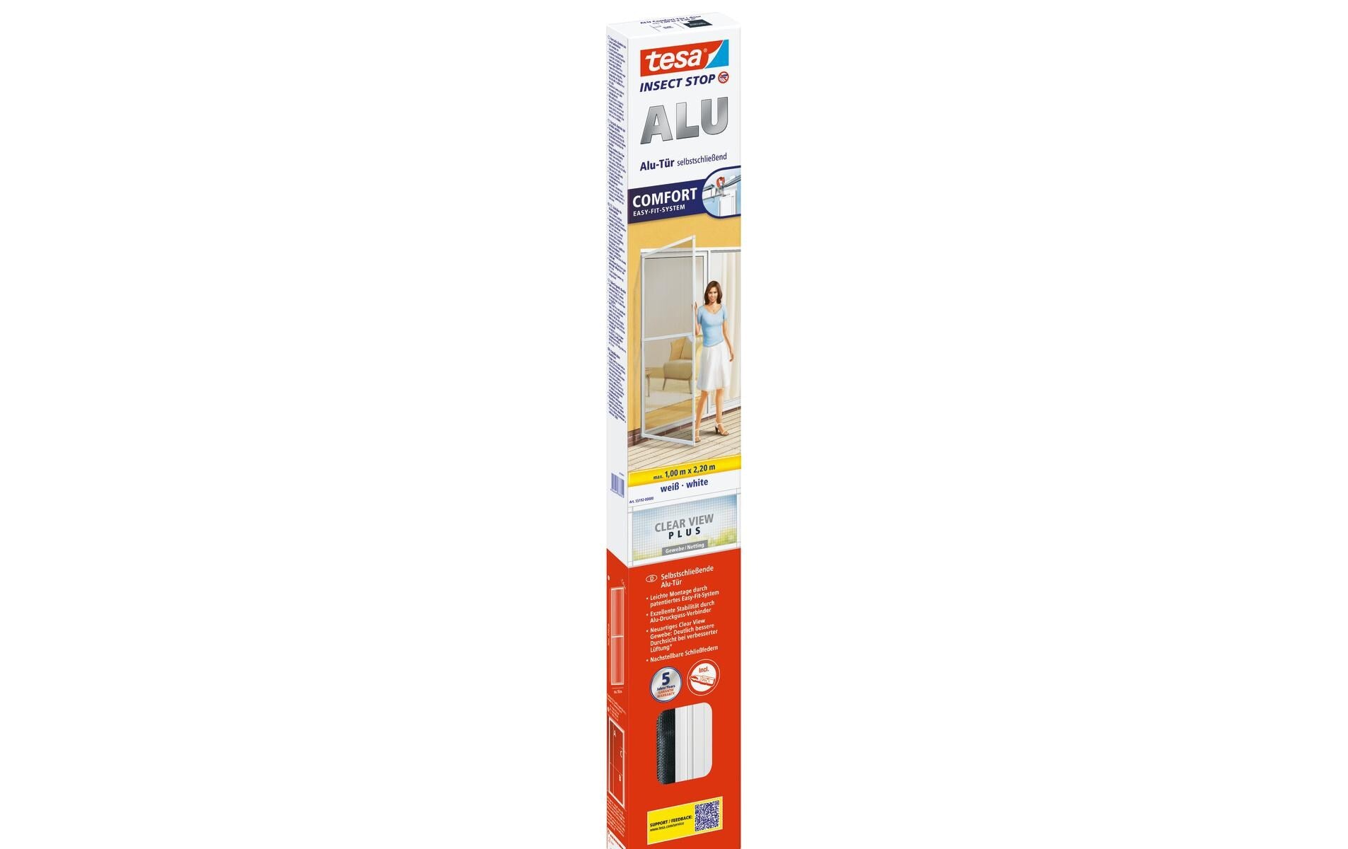 Tesa DOOR COMFORT 1,00m X2,20M WHITE