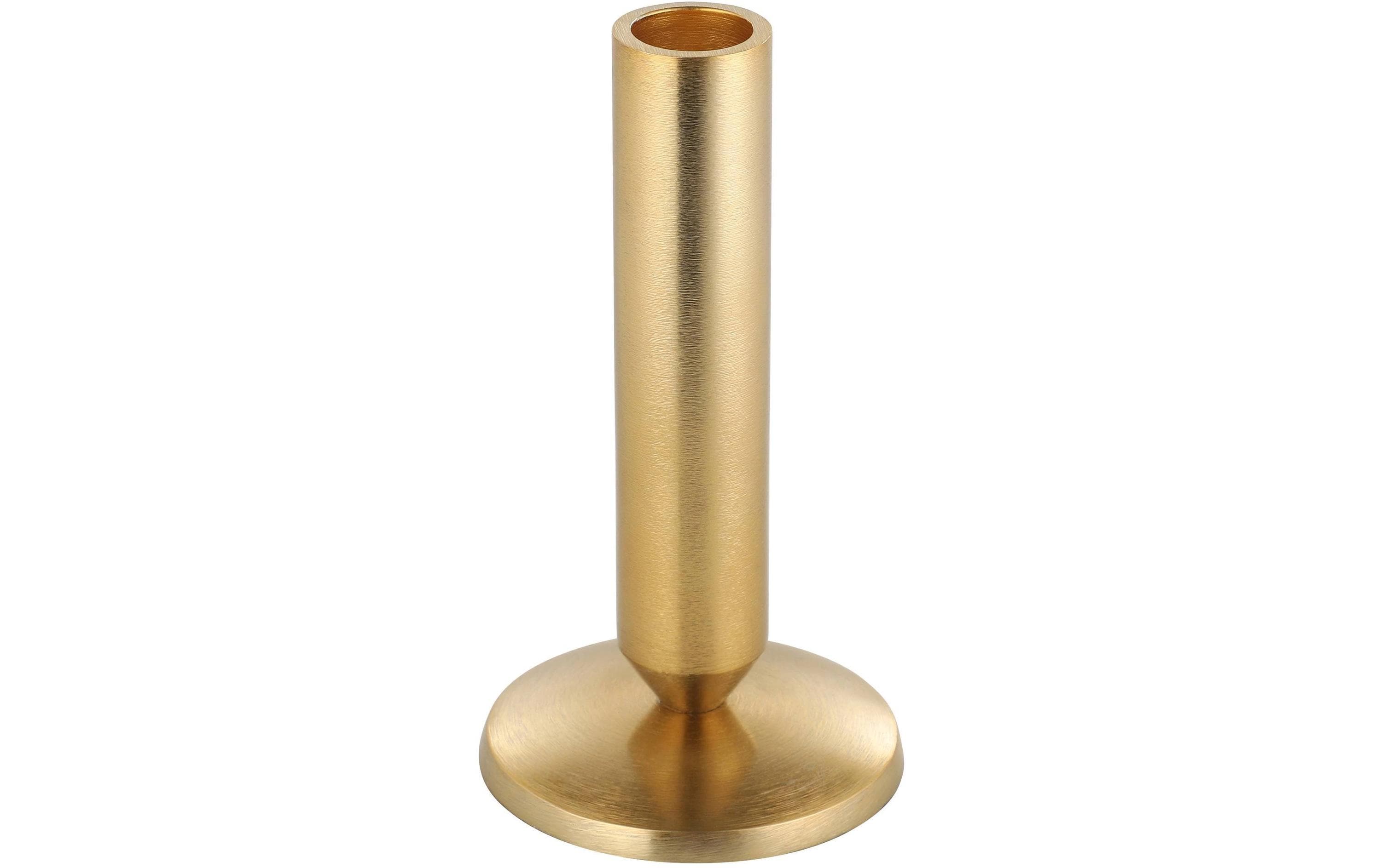 Eglo Kerzenhalter Jellicoe Alu., D 8cm, H 14.5 cm,  Messing geb.