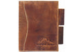 Alpenleder Notizbuch Goethe A6, liniert, wild camel