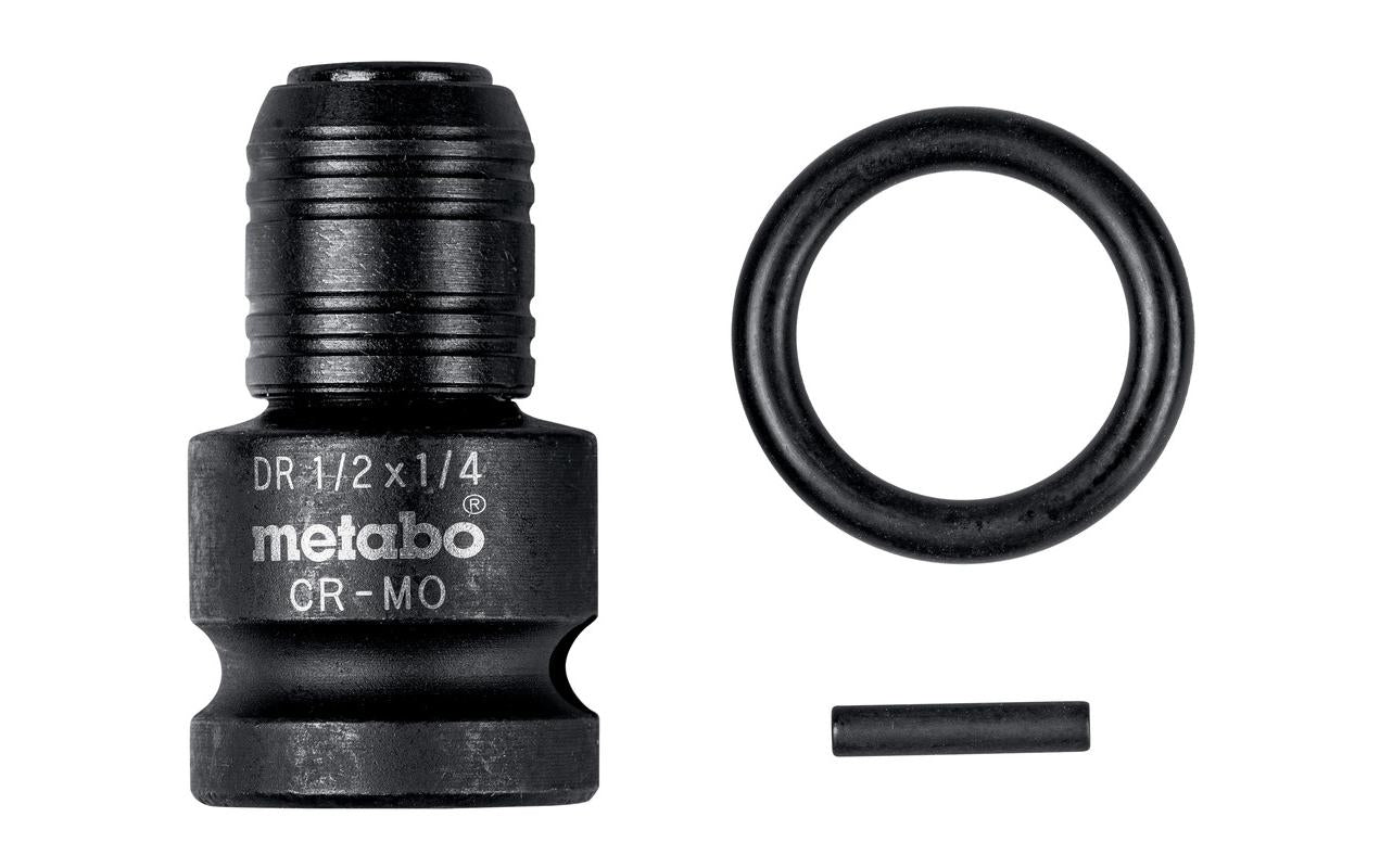 MetaboSchlagadapter1/2"auf1/4", E6,3, fixierbar 3-tlg