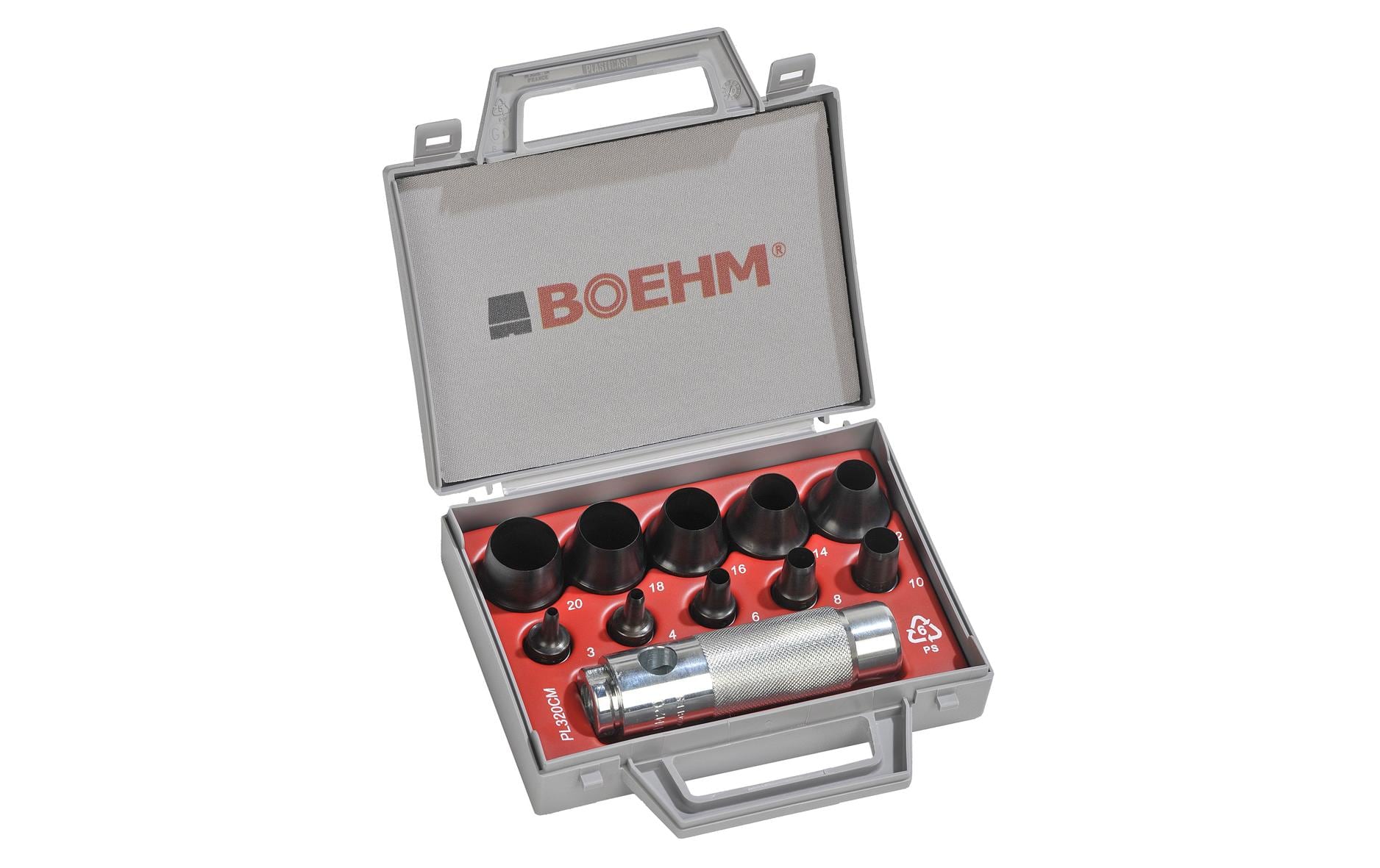Locheisensatz 3-20 mm BOEHM