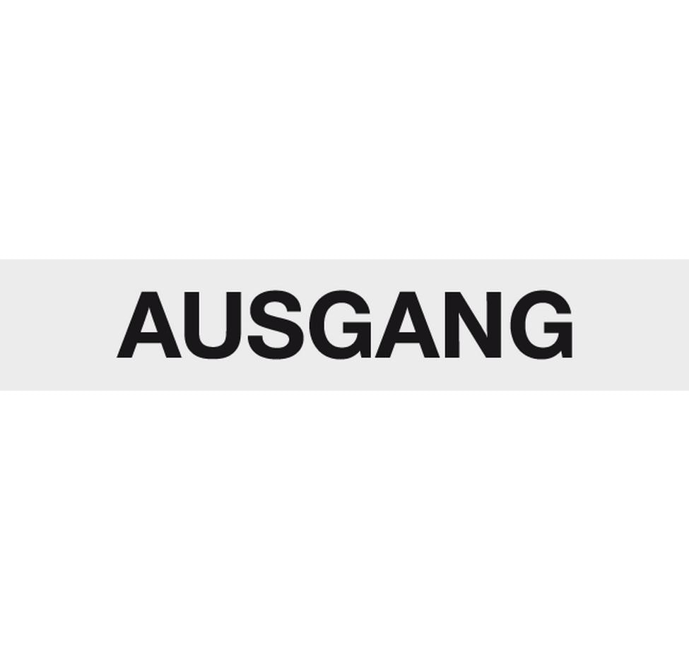 Schild Ausgang Bätschmann