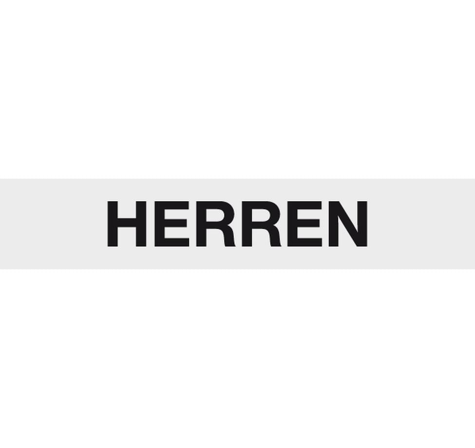 Schild HERREN 210x40 mm Bätschmann