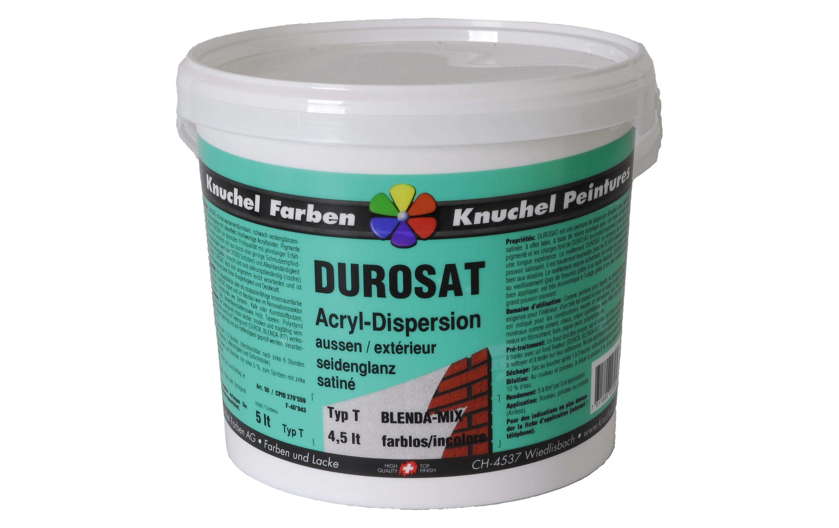 Durosat-Mix 5 l transparent Knuchel