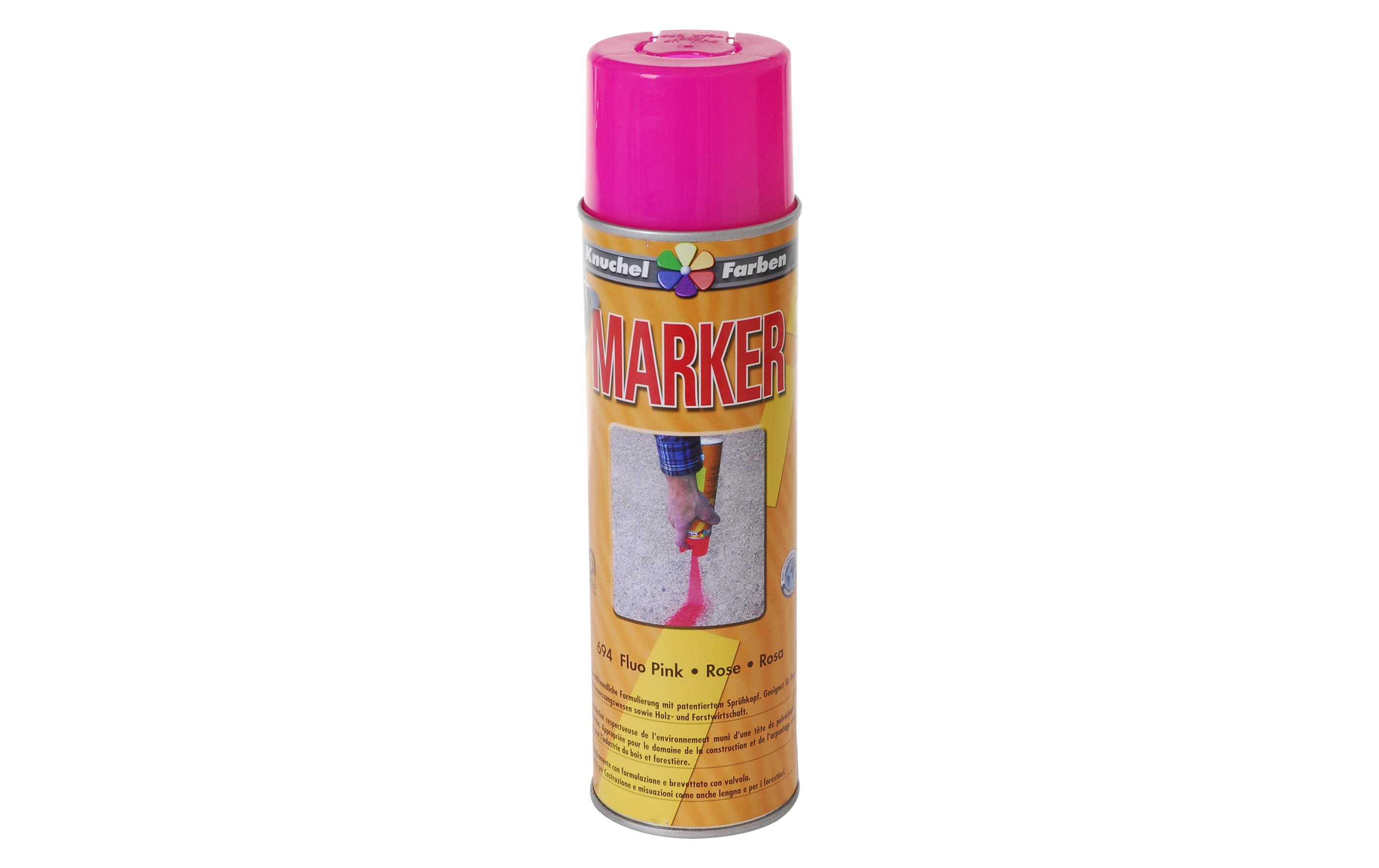 Marker 500 ml 694 pink Knuchel, Markierspray