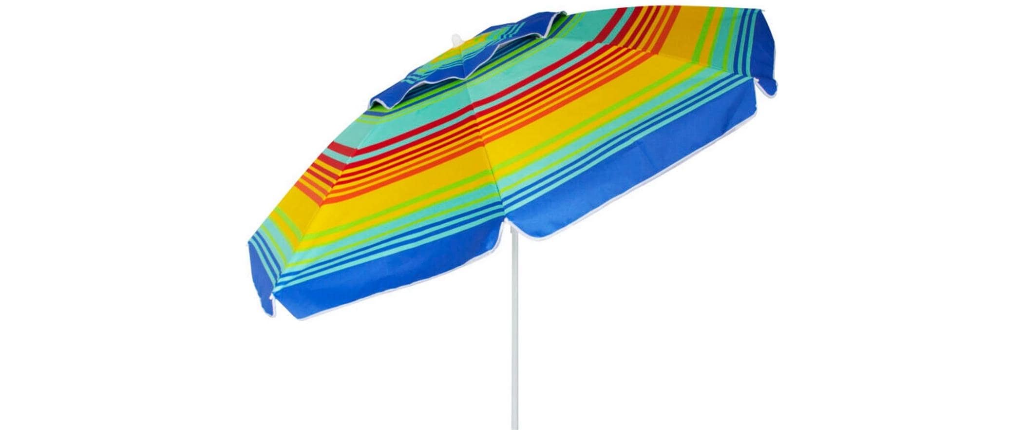 Sonnenschirm Beach  UPF 50+ Regenbogen