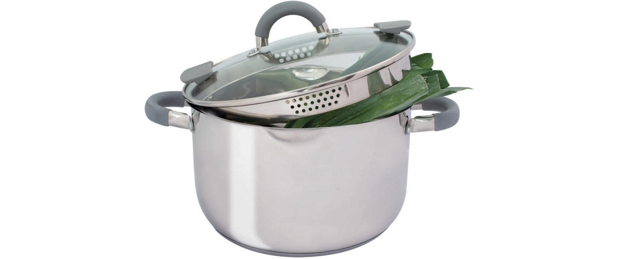 Gerona Exklusiv Topf 4 Ltr. Topf mit Glasdeckel