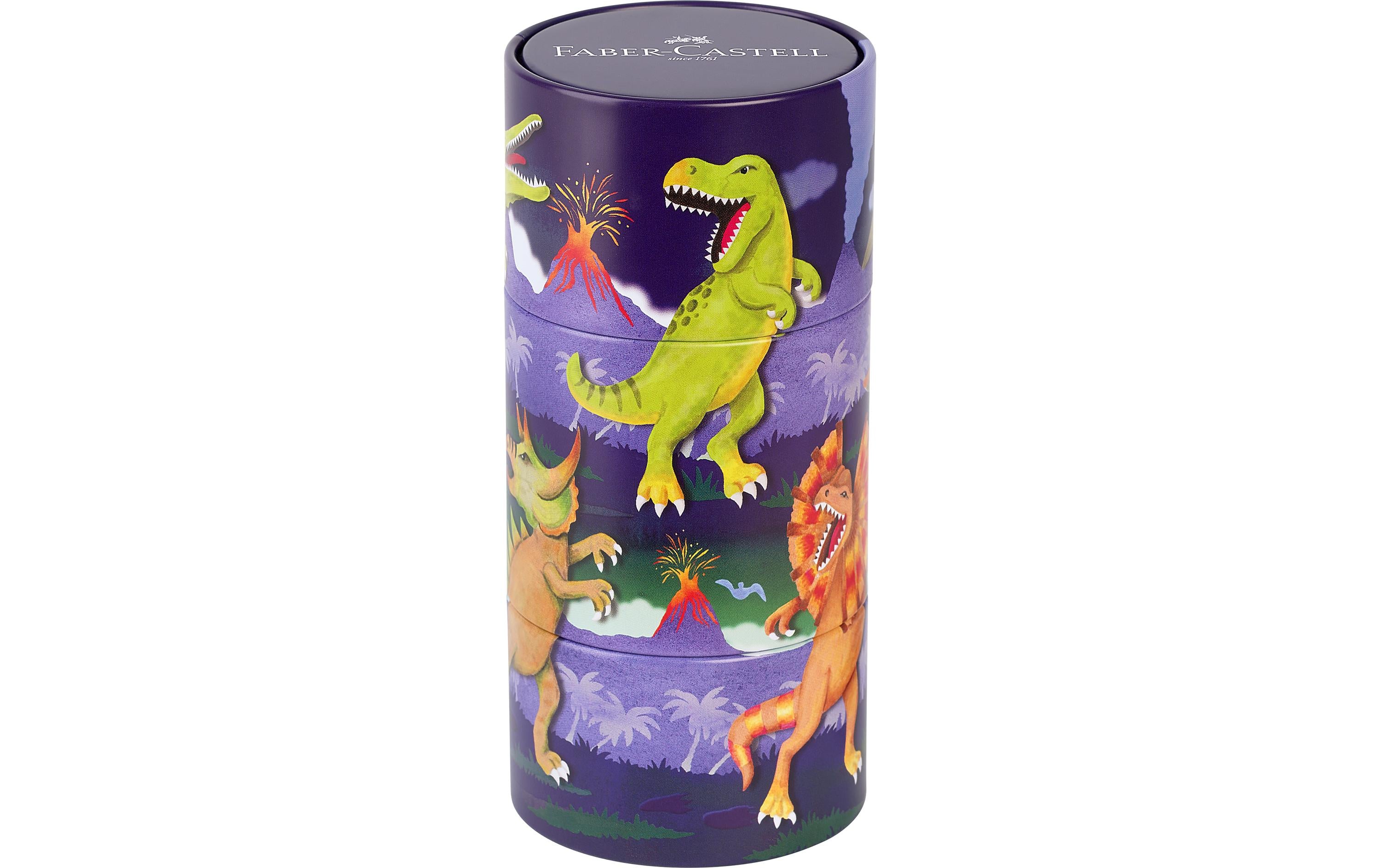 Faber Castell Filzstift Connector Dino 20 Stk in Metalletui