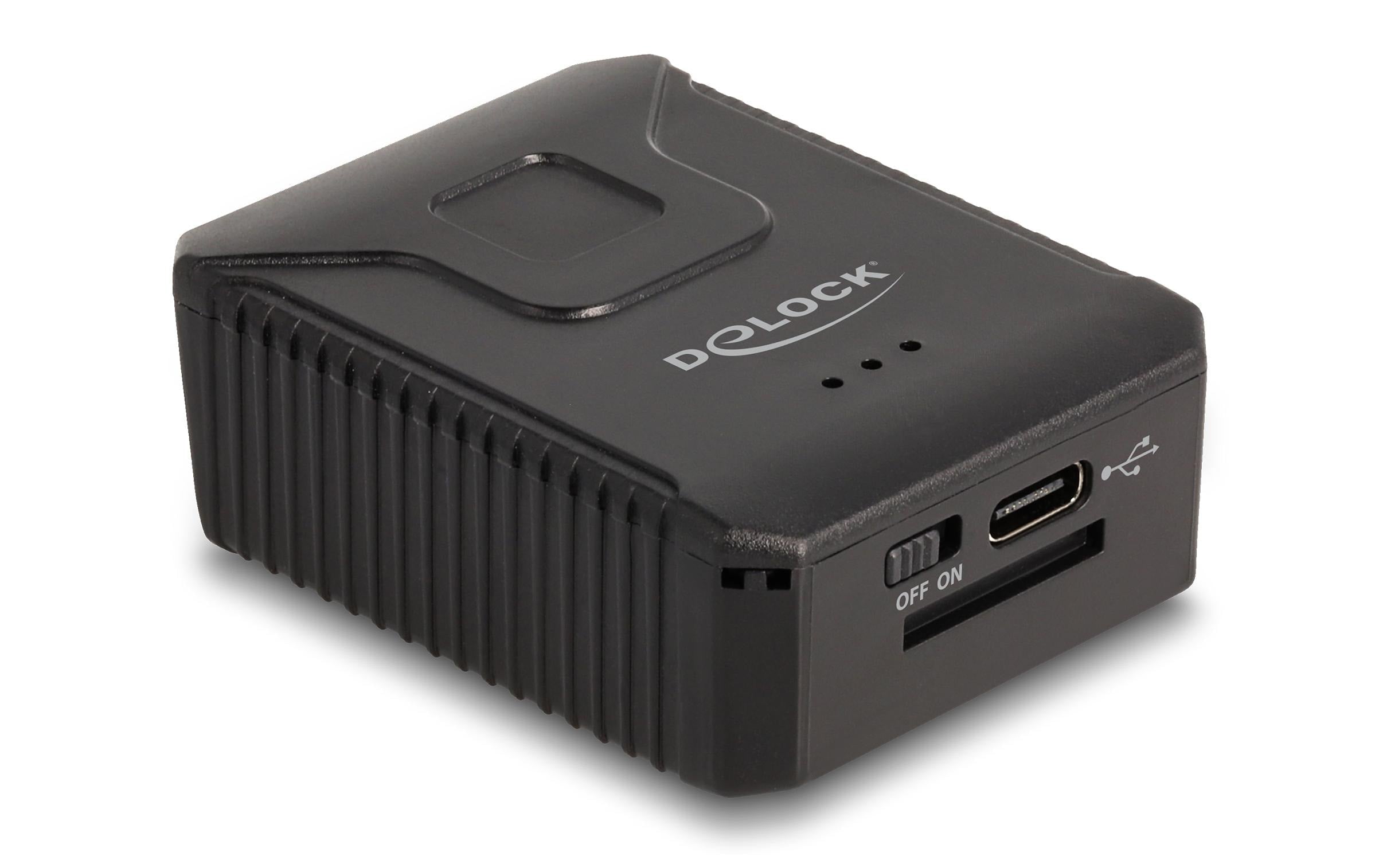 Delock 90605 Wearable Barcode Scanner 1D + 2D, Bluetooth