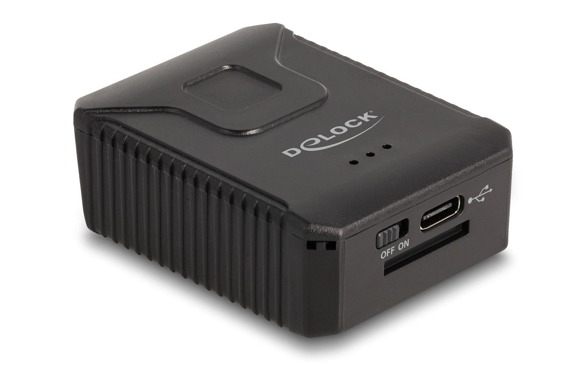 Delock 90605 Wearable Barcode Scanner 1D + 2D, Bluetooth