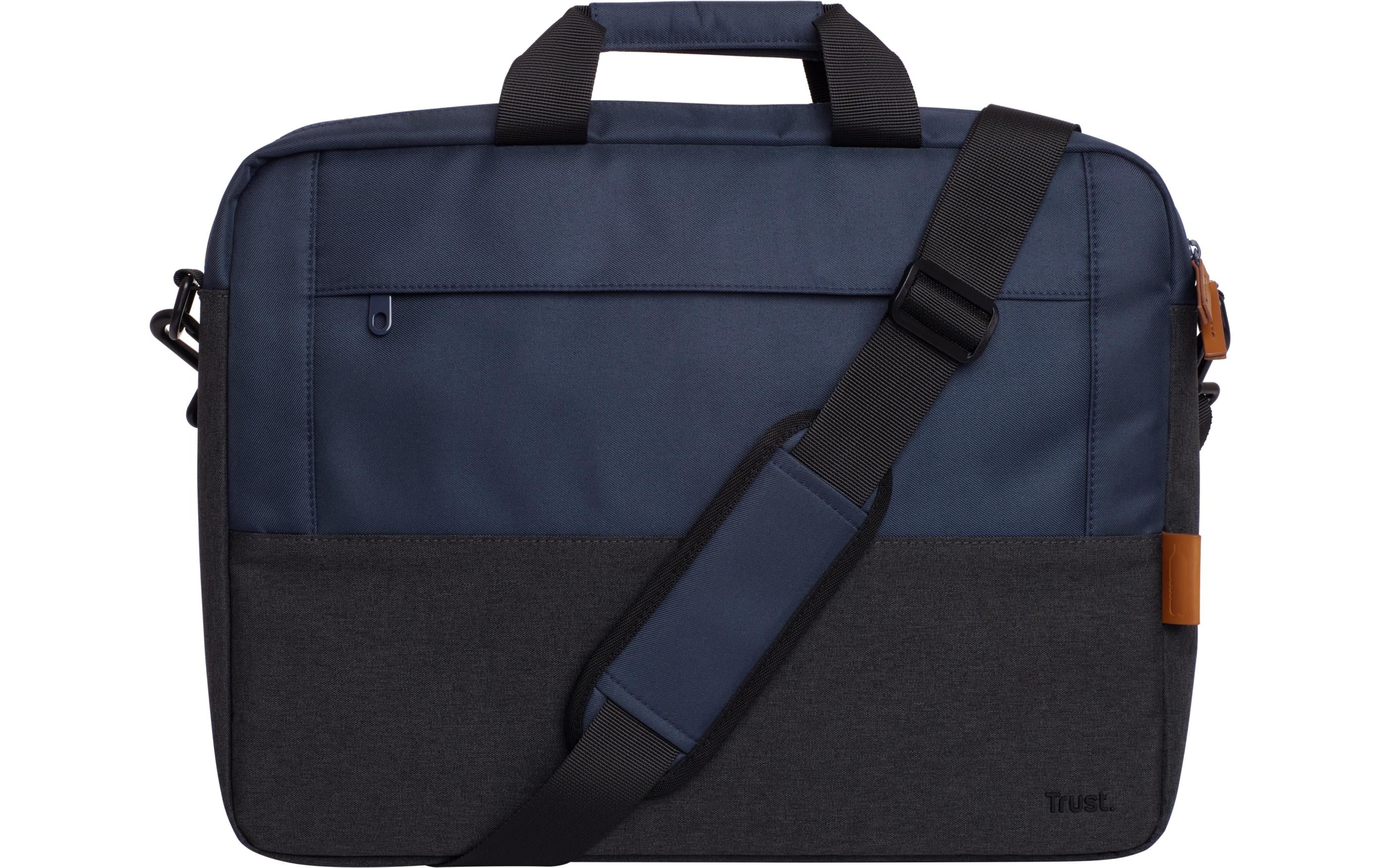Trust Notebooktasche Lisboa blau für Notebooks bis 16" Bildschirm&Zubehör