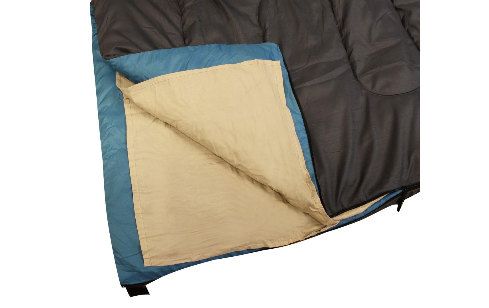 Deckenschlafsack Inlett 100 Baumwolle, beige/braun
