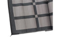 Patio Mat Schwarz/Grau 250x400