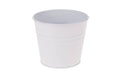 Opiflor Zinktopf Jan, Weiss 10x8.5 cm (DxH)