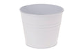 Opiflor Zinktopf Jan, Weiss 12x10 cm (DxH)