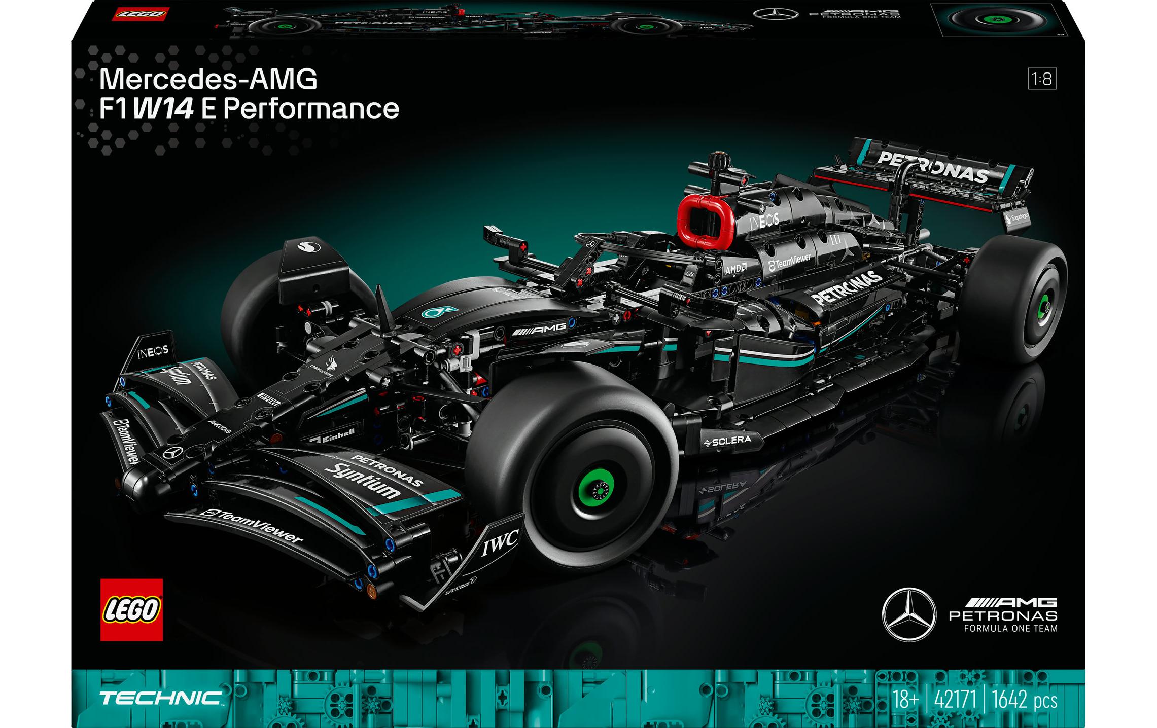 LEGO Mercedes-AMG F1 W14 E Performance Technic