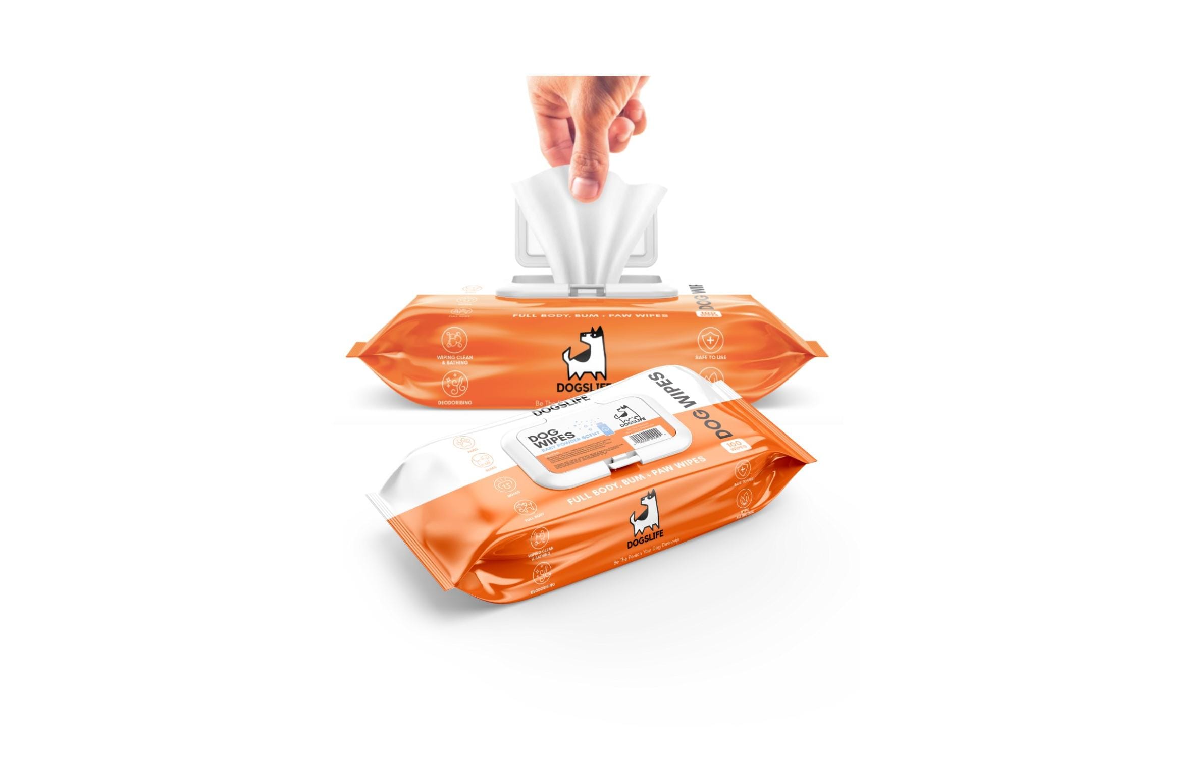 DogsLife Scented Grooming Wipes 100 Stück