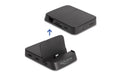 Delock Dockingstation 4K mit Halterung HDMI/USB/Hub/Micro SD