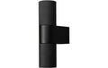Konstsmide Aussenwandleuchte Temi Schwarz exkl. 2x GU10 max. 7W, IP54