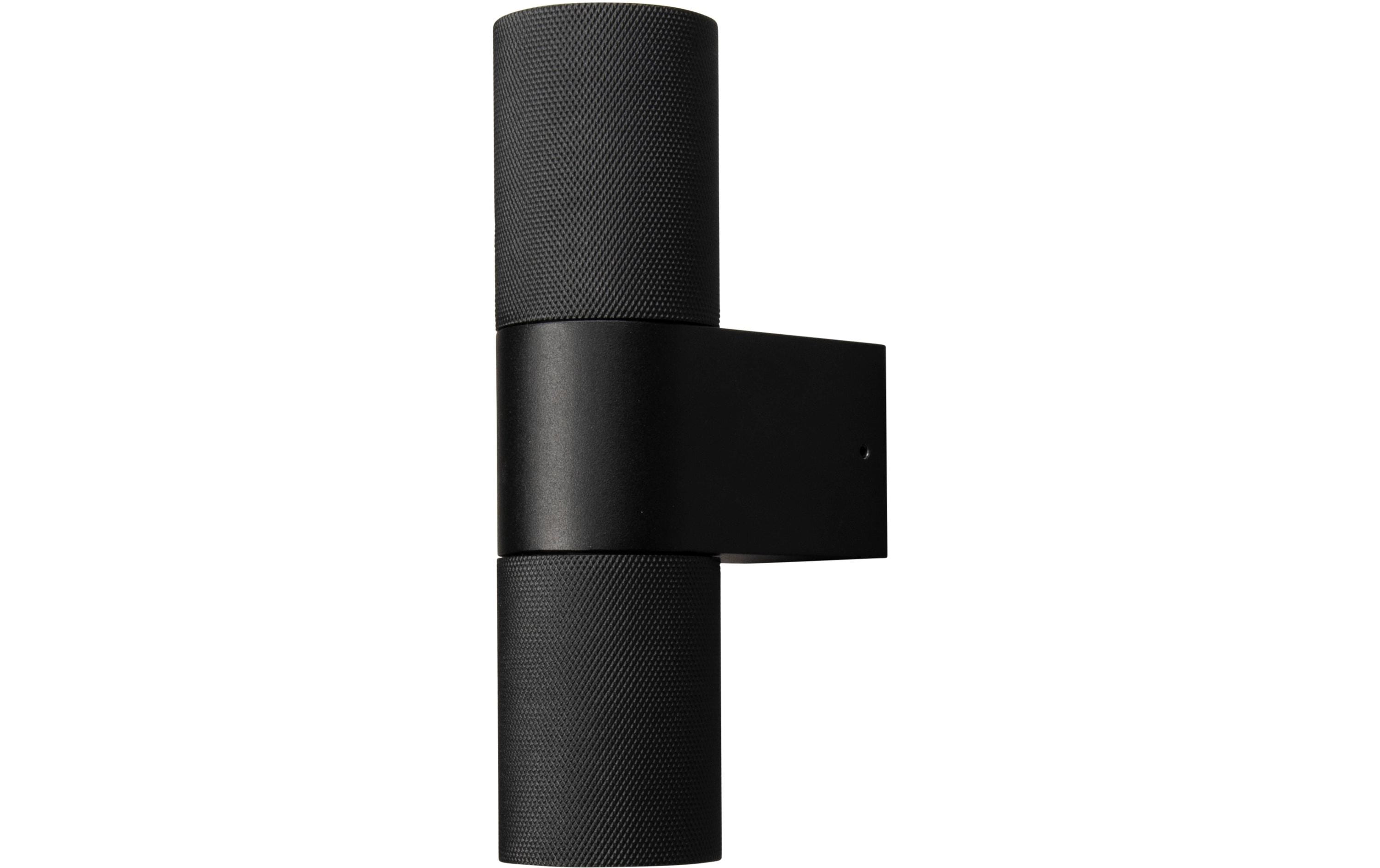 Konstsmide Aussenwandleuchte Temi Schwarz exkl. 2x GU10 max. 7W, IP54