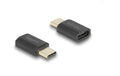 Delock Adapter USB-C Stecker zu Buchse 40 Gbps,8K60Hz,240W,Portschoner