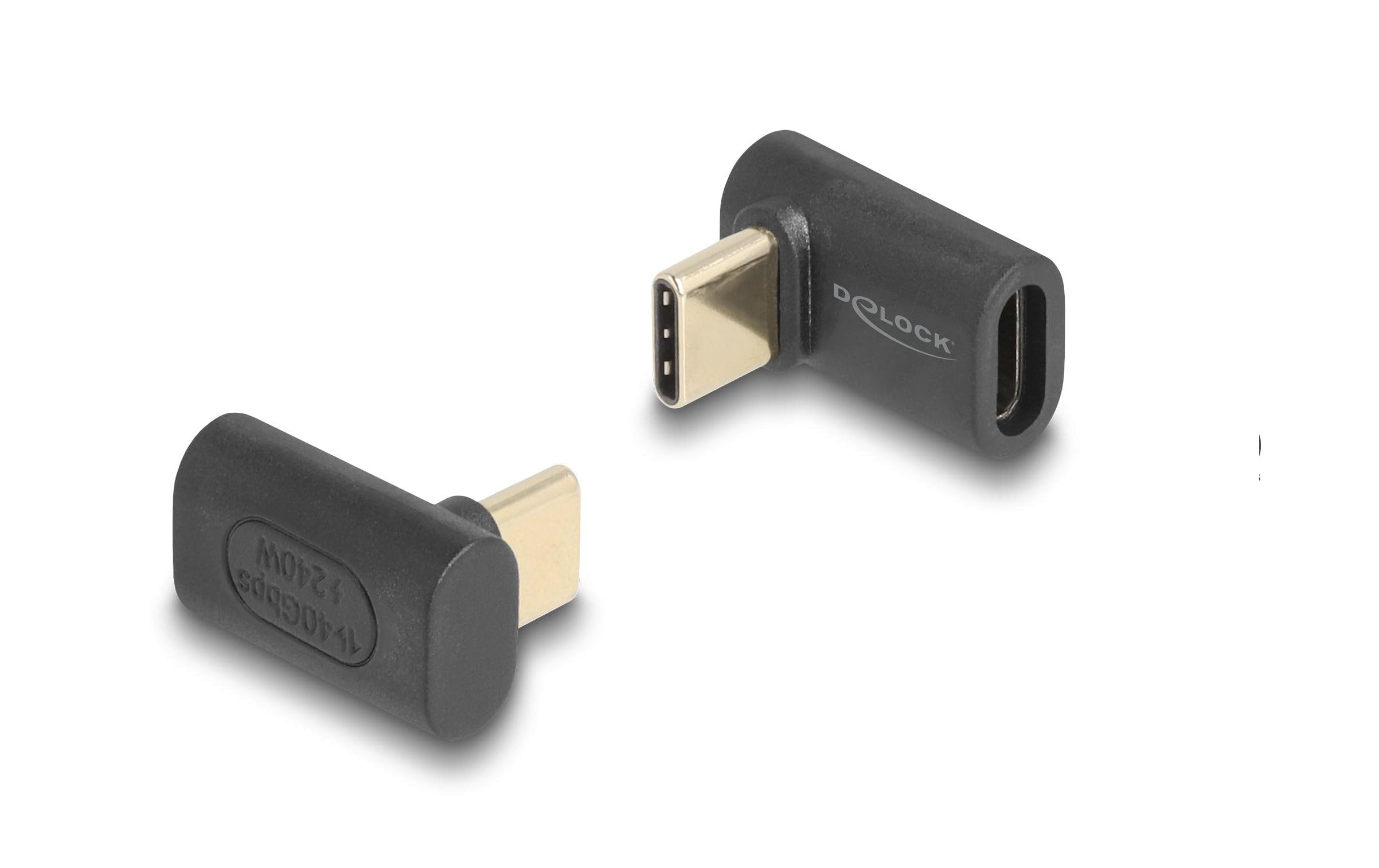 Delock Adapter USB-C Stecker zu Buchse 40 Gbps,8K60Hz,240W