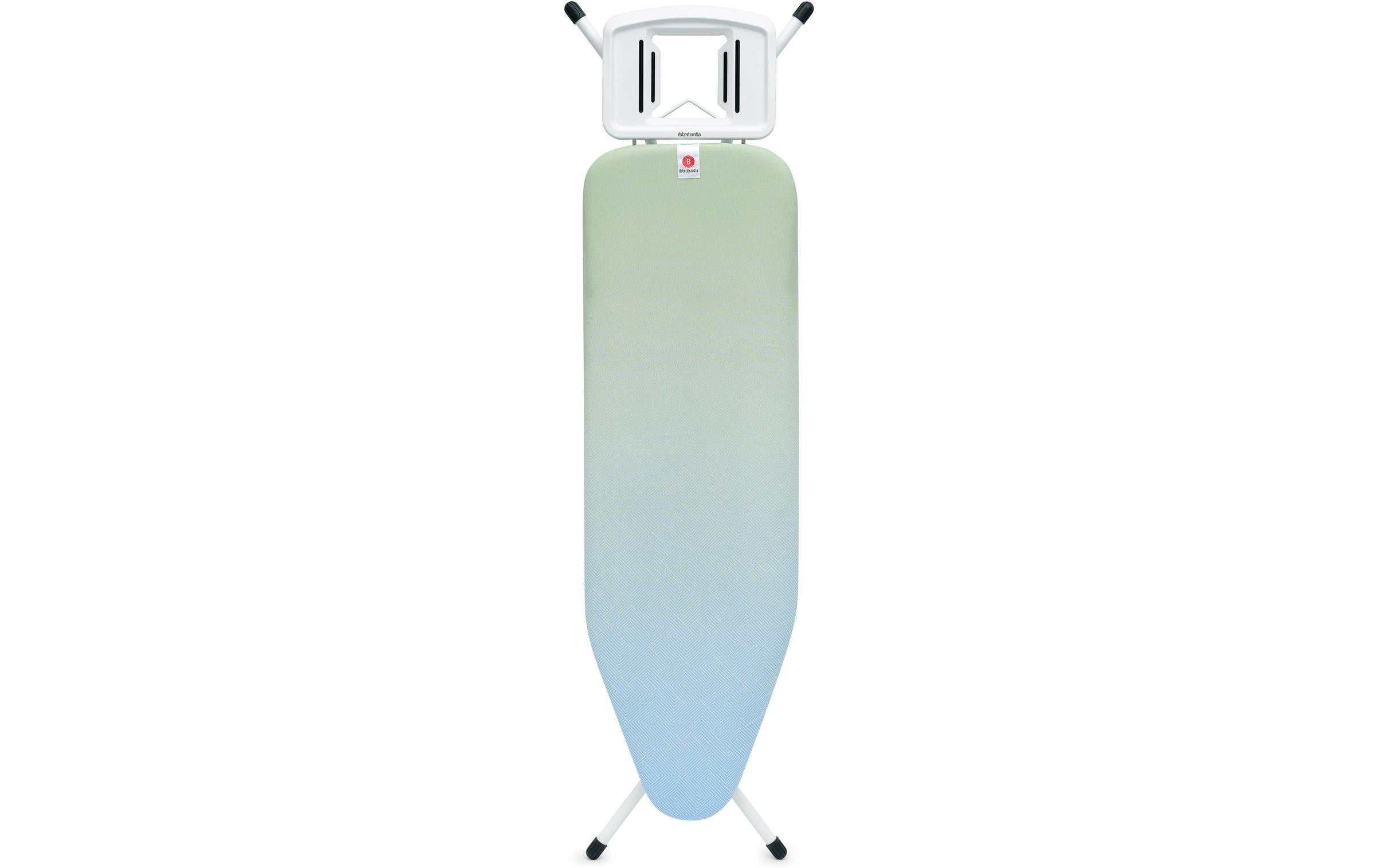 Brabantia Bügeltisch Soothing Sea mit Dampfbügeleisenablage, 124 x 38
