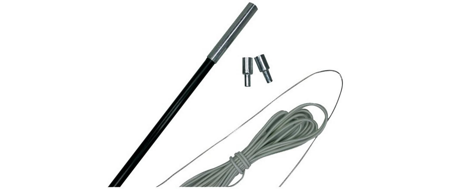 Fiberglas Bogenstänge 9,5mm 70cm x 7.9mm