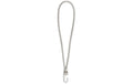 Loop mit Plastic Haken 6mm/10cm weiss, 1 Stück