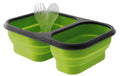 Lunchbox M Faltbar Grün