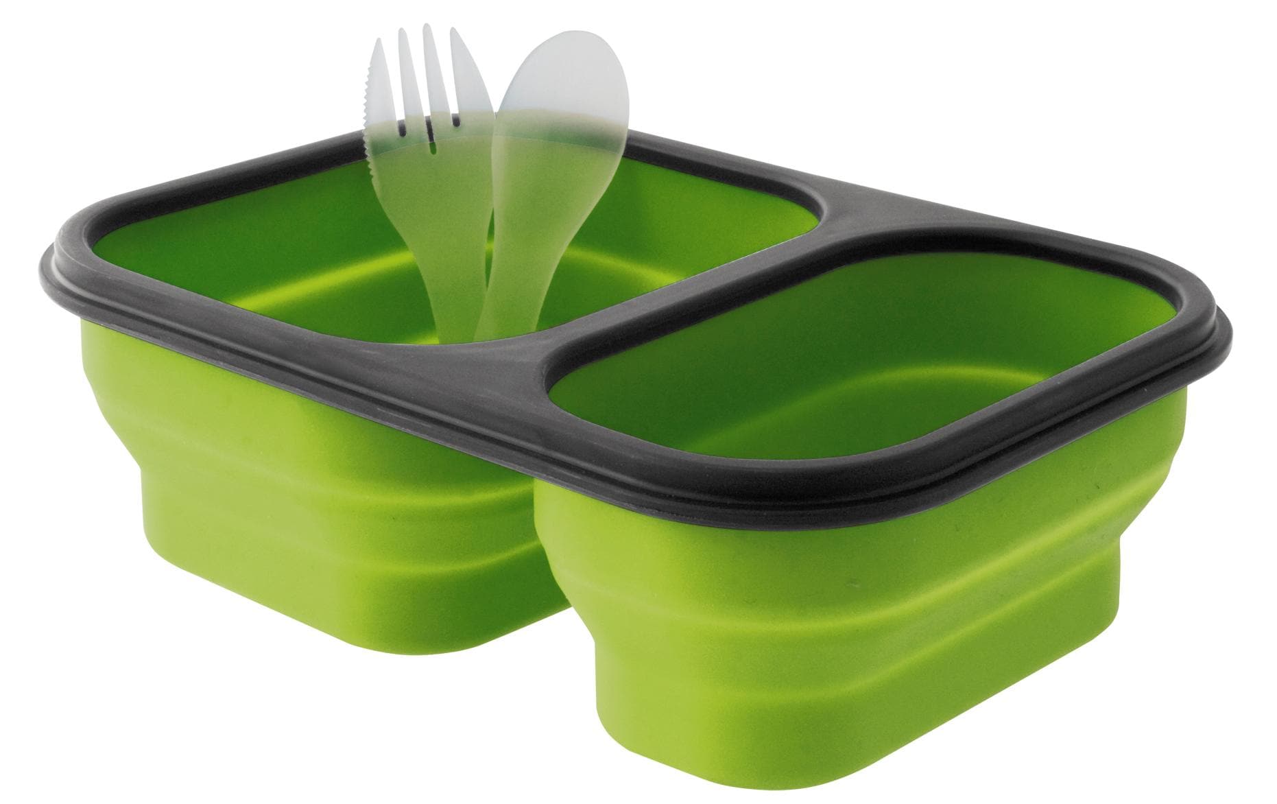 Lunchbox M Faltbar Grün