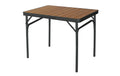 Tisch Charelle Dunkel Grau/ Bambus 60x45x58cm